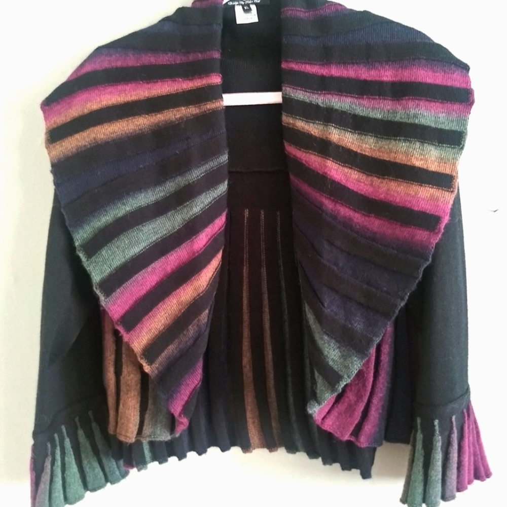 Rainbow Cardigan Sweater